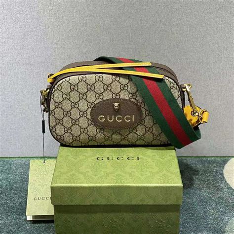 gucci supreme messenger bag ebay|gucci neo vintage camera bag.